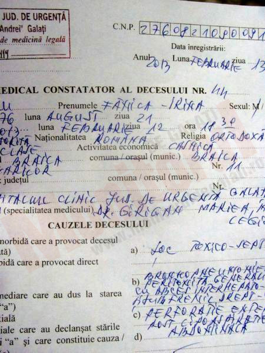 Suspiciuni privind dreptul medicului Doboş de a efectua astfel de operaţii