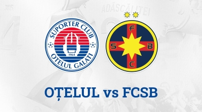 Măsuri de ordine publică la meciul de fotbal dintre Oţelul Galaţi şi FCSB