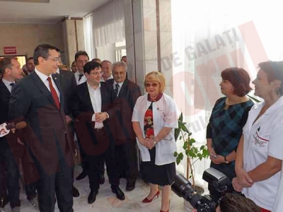 Inaugurare la Spitalul de Urgenţă pentru Copii Galaţi