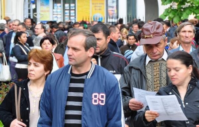 România: peste 460.000 de şomeri înregistraţi în octombrie