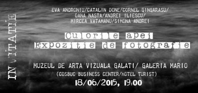 "Culorile apei" - expoziţie cu 7 fotografi