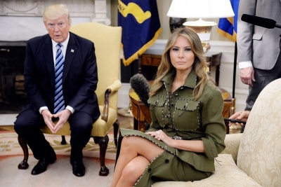 Telefonul lui Trump, confiscat de Melania