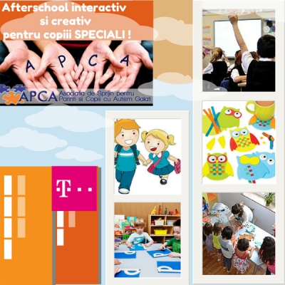 Afterschool interactiv pentru copiii cu autism, în Galaţi