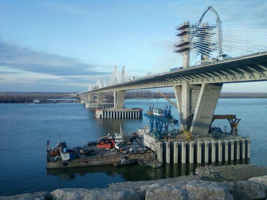 Podul Calafat-Vidin va fi inaugurat cel mai devreme în mai