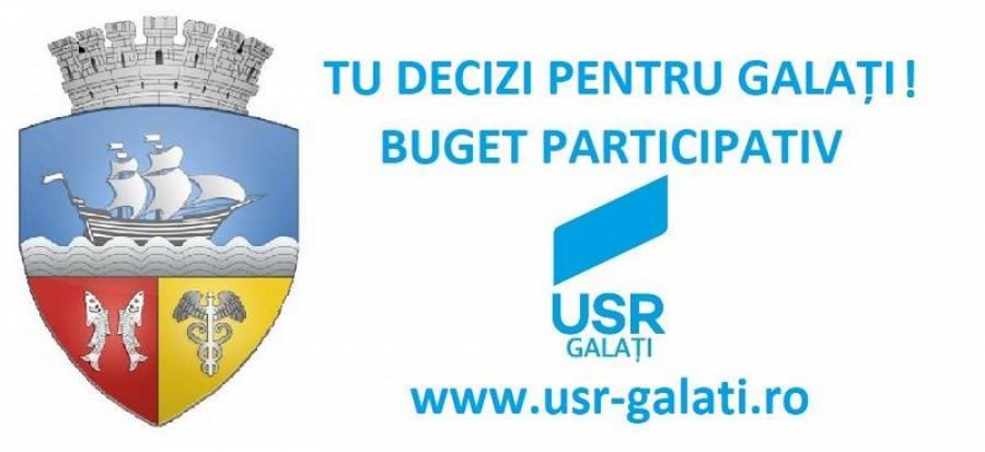 USR Galaţi cere implementarea bugetului participativ în municipiu