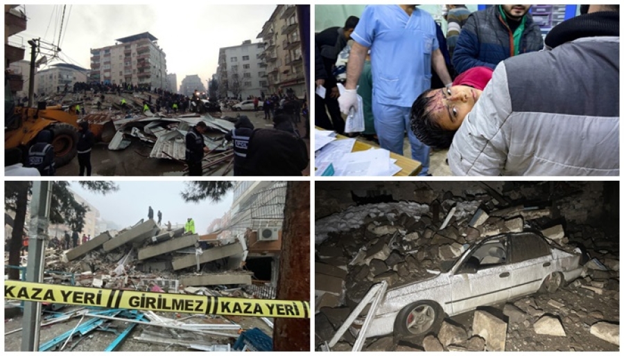 Cutremur de 7,8 în Turcia. Peste 500 de morţi şi mii de răniţi