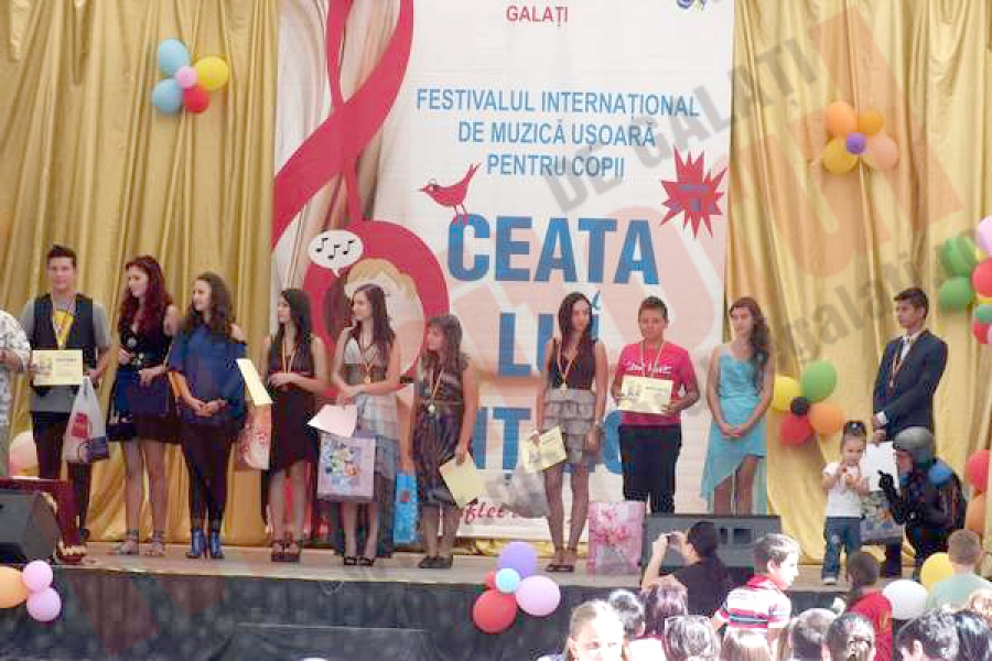 Festivalul de Muzică Uşoară pentru Copii şi-a desemnat câştigătorii