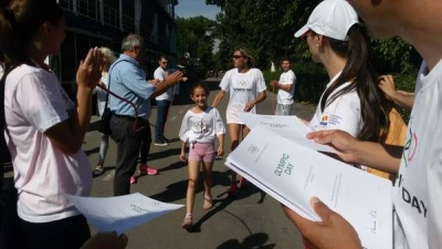 Gălăţenii au alergat 2 kilometri, pe Faleza Dunării, pentru sănătate