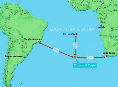 Tristan da Cunha, cel mai îndepărtat loc de pe Pământ