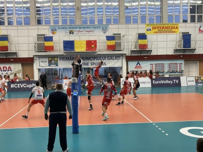 CSM Arcada a debutat cu victorie în CEV Cup