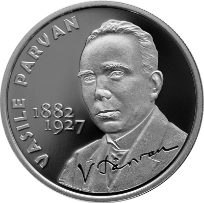 BNR lansează o monedă din argint cu tema 140 de ani de la naşterea lui Vasile Pârvan (FOTO)