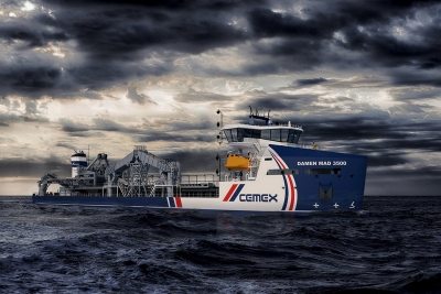 Damen Galaţi va construi o dragă inovatoare pentru Marea Britanie