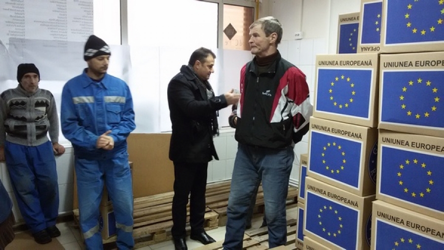 Încă o tranşă de alimente de la UE