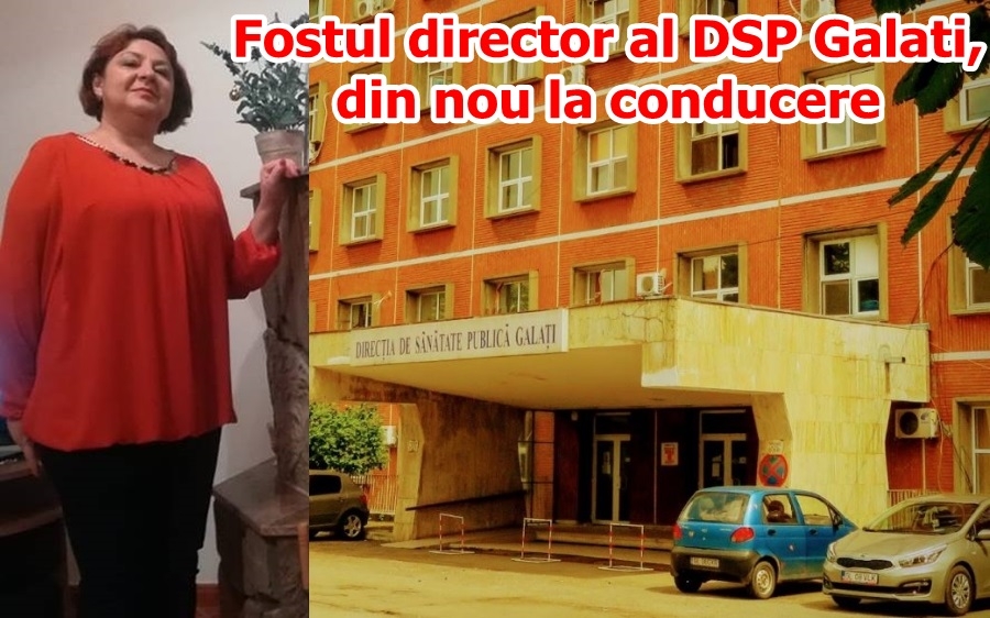 Fostul director al DSP Galaţi, medicul Liliana Moise, din nou la conducerea instituției