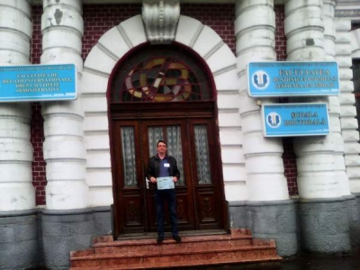 Premiul I într-o competiţie ştiinţifică studenţească internaţională pentru un masterand gălăţean