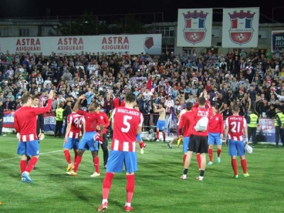 Oţelul Galaţi a făcut spectacol într-o atmosferă extraordinară