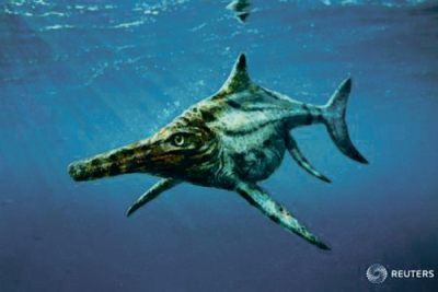 Reptilă gigant, contemporană cu dinozaurii, identificată în Scoţia