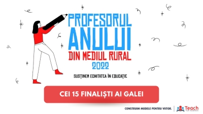 Cadru didactic din judeţul Galaţi, finalist în Gala Profesorul Anului din mediul rural