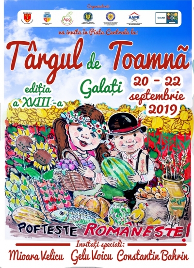 Festin culinar şi muzică populară de calitate la Târgul de Toamnă 2019