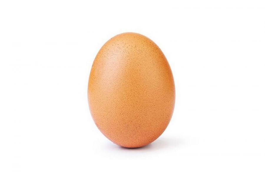 Un ou de găină a devenit fotografia cea mai apreciată de pe Instagram