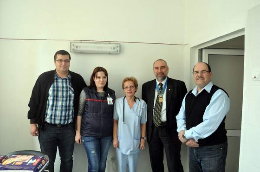 Rotary Club Galaţi Donaris a inaugurat un nou salon la Spitalul Judeţean de Urgenţă