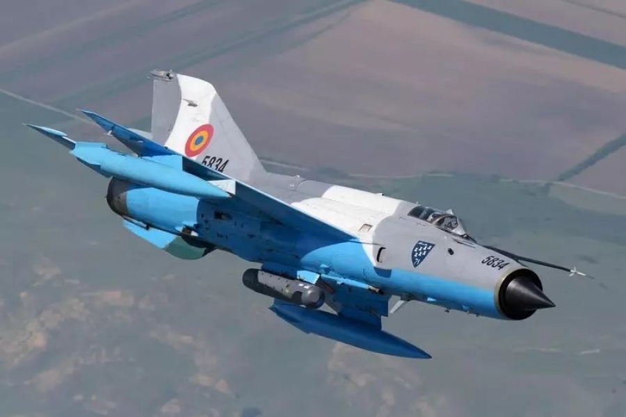 România a reluat activitatea de zbor cu aeronavele MiG-21 LanceR