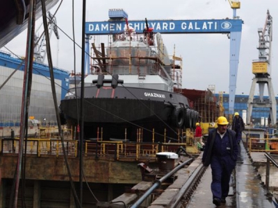 Accident grav în Şantierul Naval Galaţi