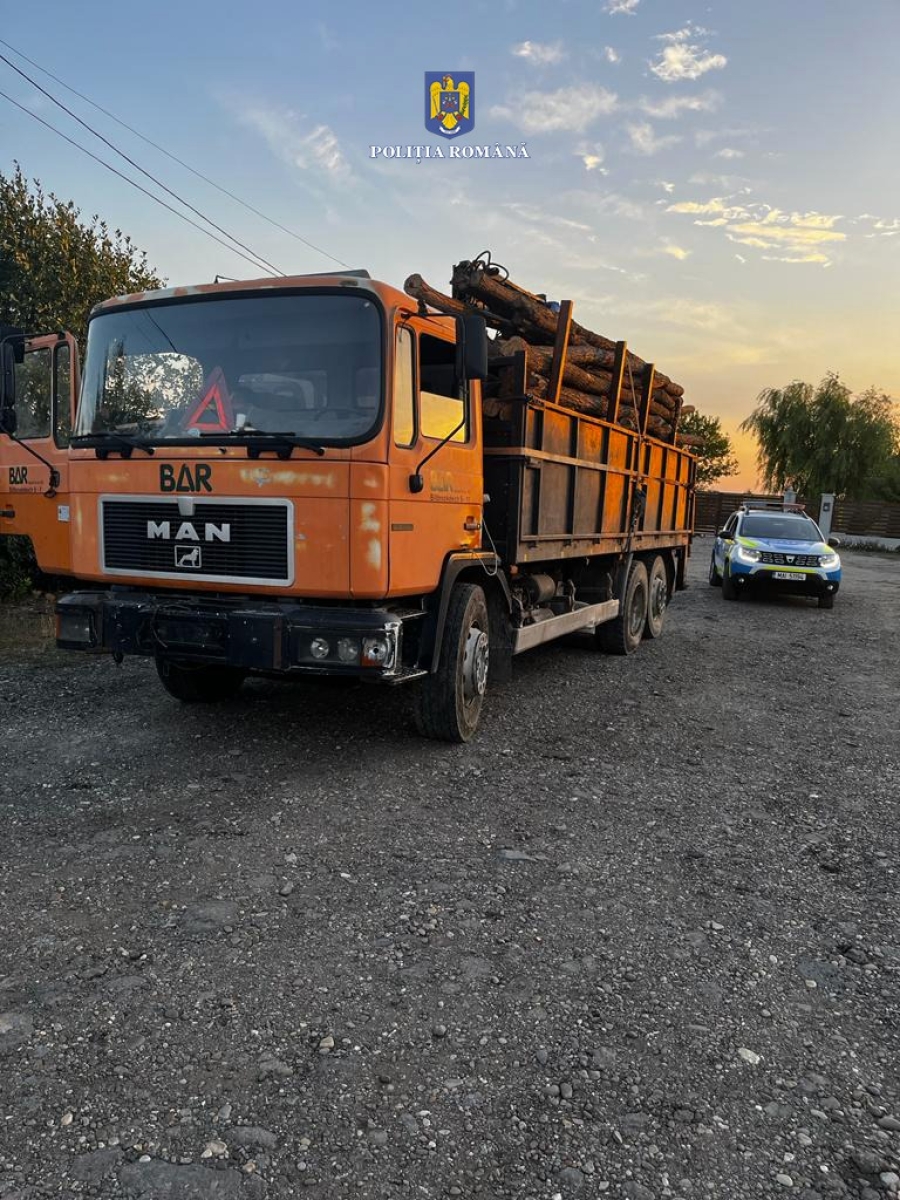 Razie de amploare în judeţul Galaţi. Au fost vizate maşinile de marfă şi autobuzele