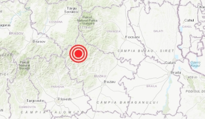 Cutremur în această dimineaţă, în zona Vrancea, Buzău