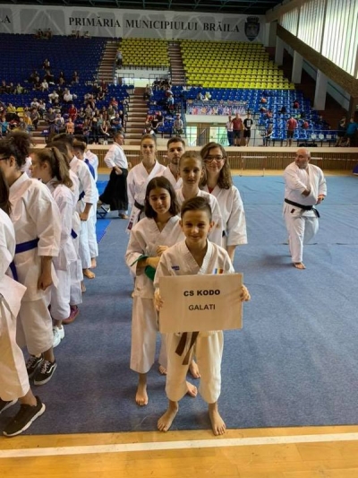 14 medalii pentru karateka gălăţeni de la Kodo şi CSM