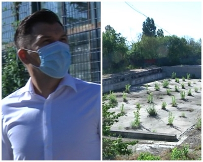 Ministrul Sportului, în vizită la ruina Bazinului Olimpic Galați: Soluții există pentru reabilitarea acestui obiectiv