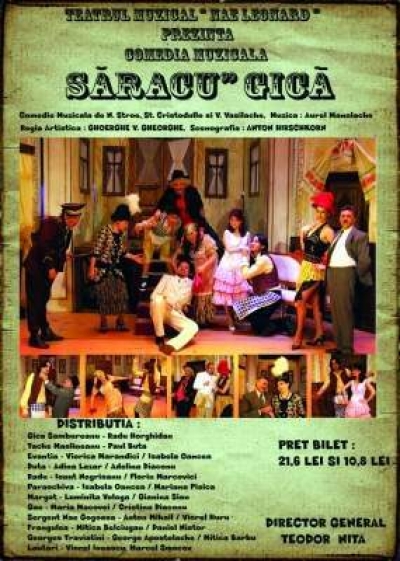 Comedia "Sãracu’ Gicã", un spectacol savuros