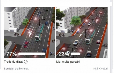 Gălăţenii au decis: Trafic fluidizat, cu două benzi pe sens, pe străzile Siderurgiştilor şi 1 Decembrie 1918