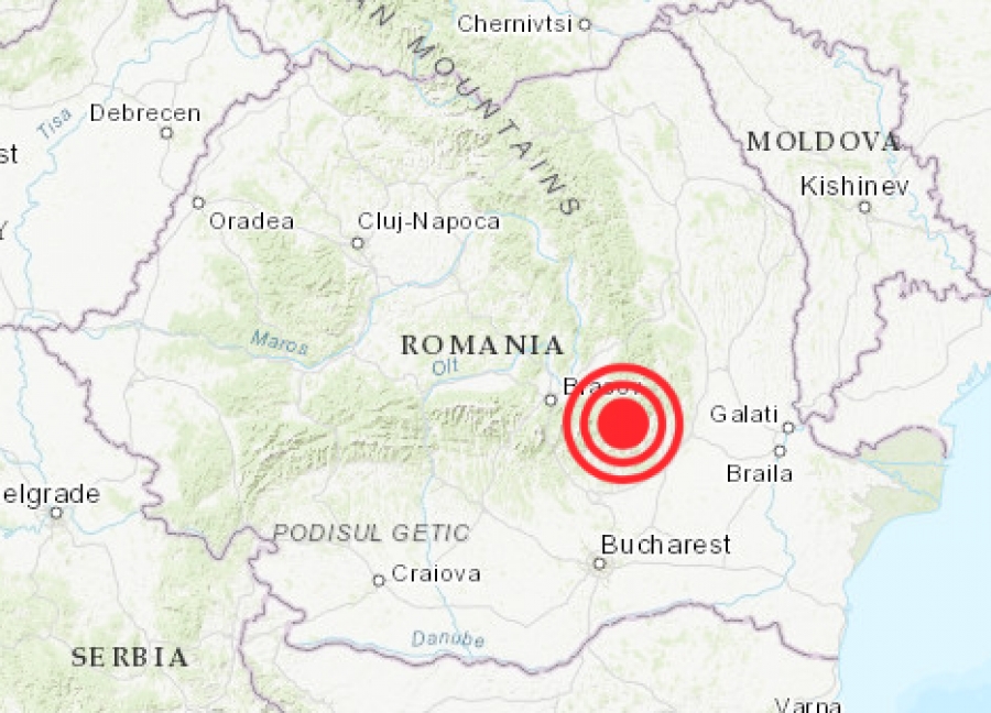 Cutremur de peste 3 grade în România, în această dimineaţă