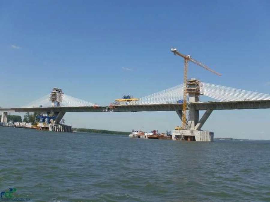 Taxa de traversare a noului pod Calafat-Vidin va fi de 2 euro pe maşină