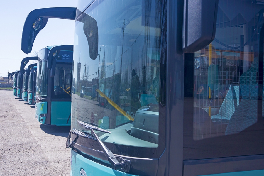 Alte 5 autobuze hibrid au ajuns la Galaţi