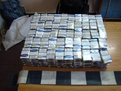 Aproximativ 24.000 de ţigarete de contrabandă confiscate de poliţiştii de frontieră gălăţeni