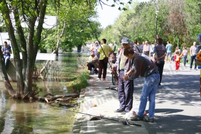 Concurs de pescuit, sâmbătă, pe Faleza Dunării