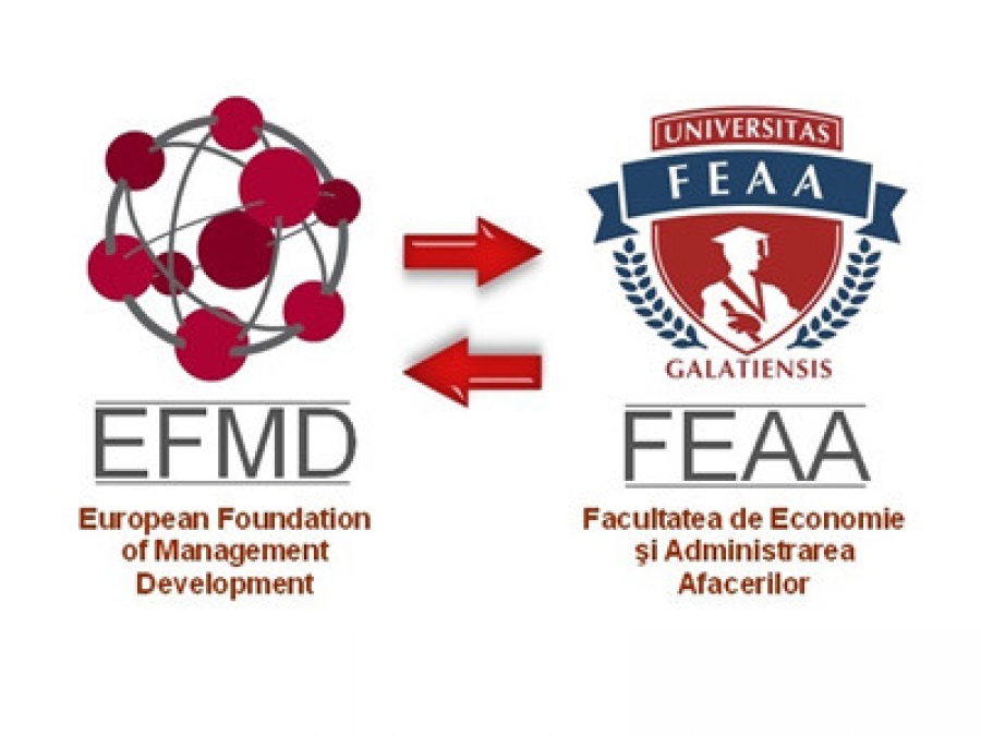 FEAA Galaţi a devenit prima facultate de economie din România membră a Asociaţiei Internaţionale EFMD