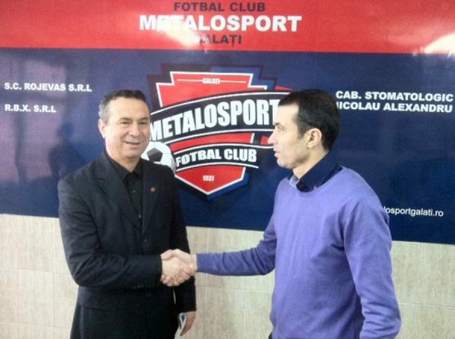 Mihai Ciobanu - antrenor Metalosport: „Sunt mulţumit de atitudinea jucătorilor”
