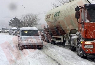 Iarna a pus stăpânire pe judeţ