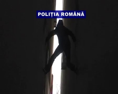 ”Spiderman” de Galaţi - spărgător în serie