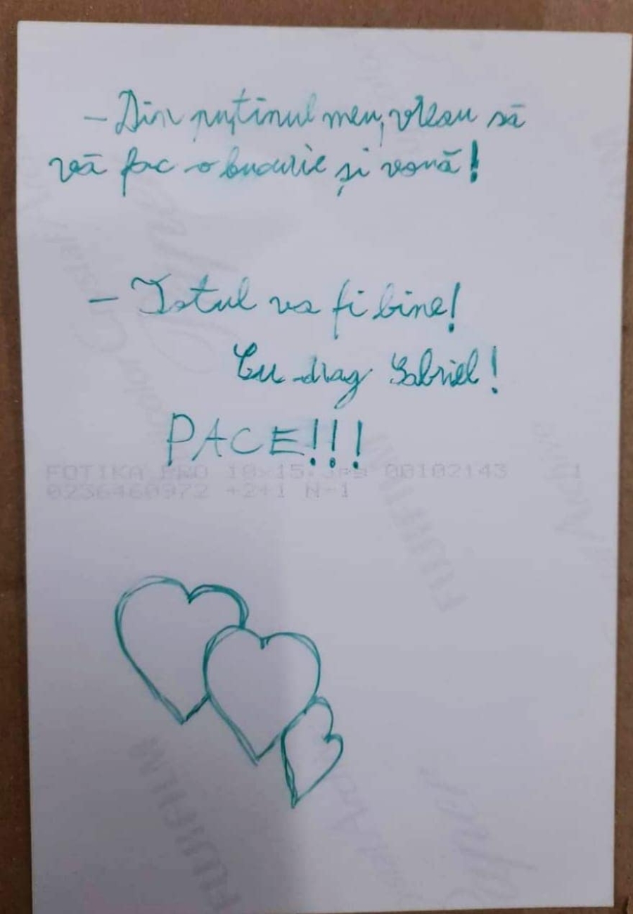 Mesajul emoţionant al unui băieţel din Galaţi pentru refugiaţii din Ucraina