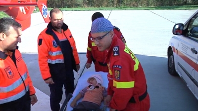 Copil de 3 ani electrocutat, transportat cu elicopterul SMURD la Galaţi