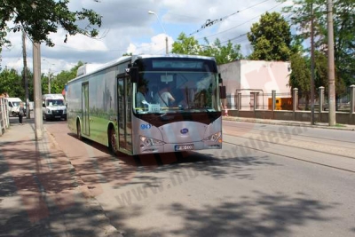 Autobuzul electric părăseşte Galaţiul