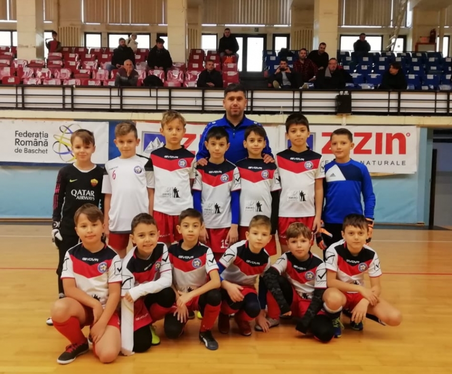 Şcoala de Fotbal Junior a terminat pe locul 4 zona de la Trofeul Gheorghe Ola