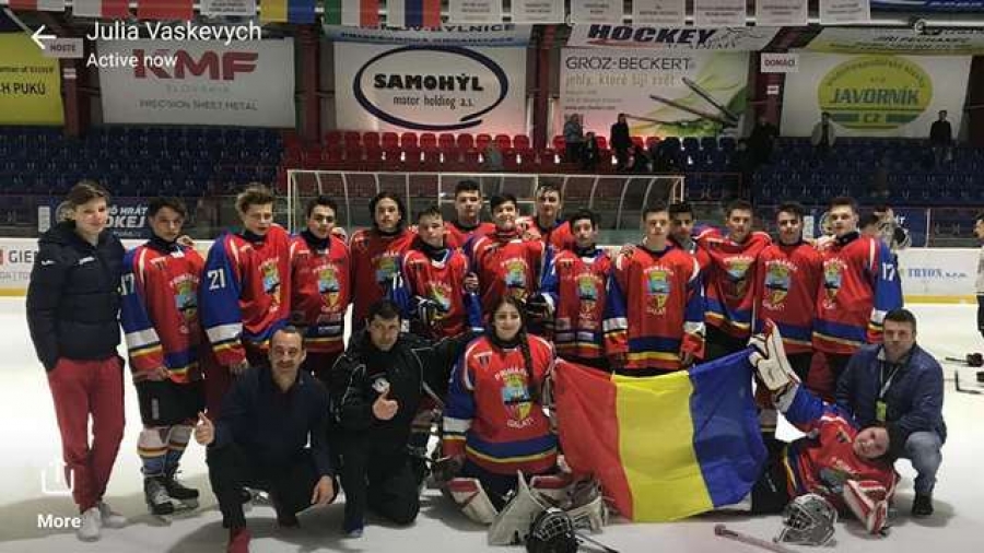 Gladiators Dunărea a impresionat în CJHL