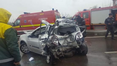 Grav accident de circulaţie pe Drumul de Centură