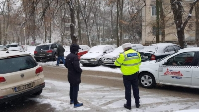 Tamponare în serie la Galaţi. Cinci maşini au fost avariate