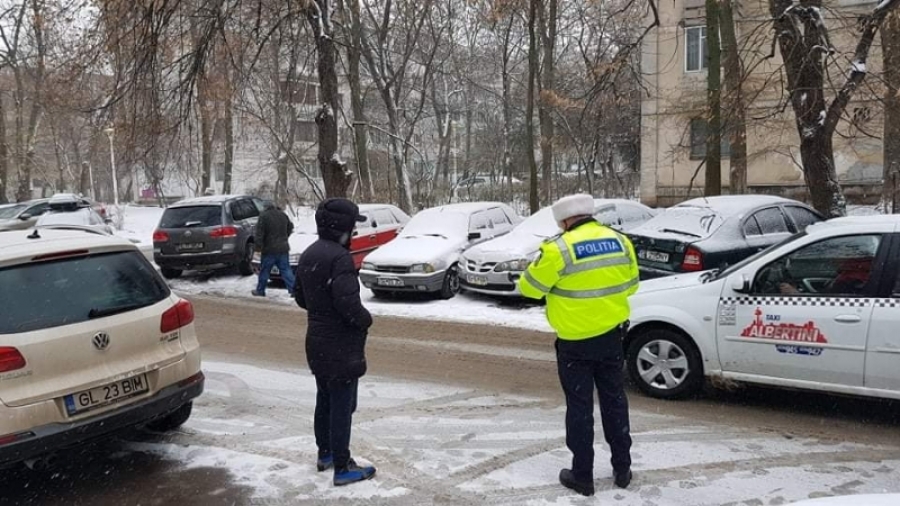 Tamponare în serie la Galaţi. Cinci maşini au fost avariate